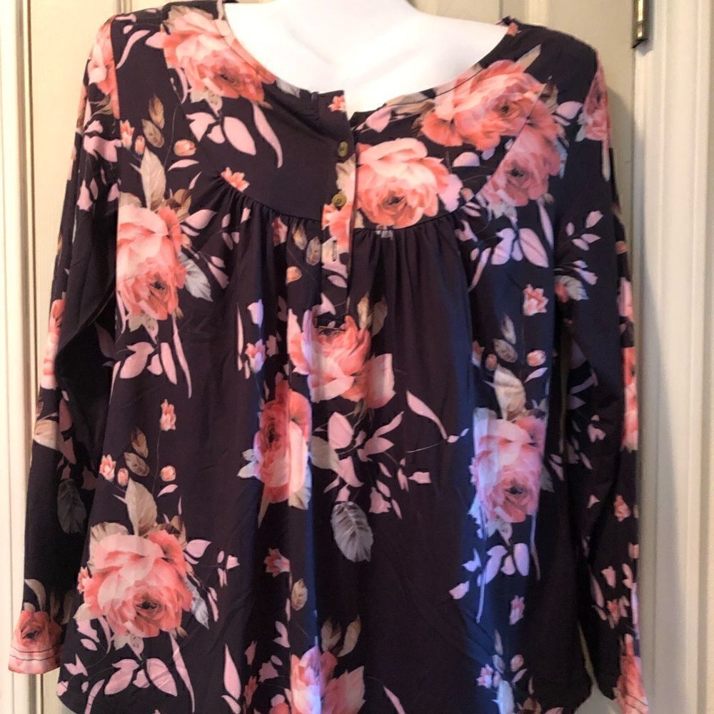 Amclos Tunic floral size med